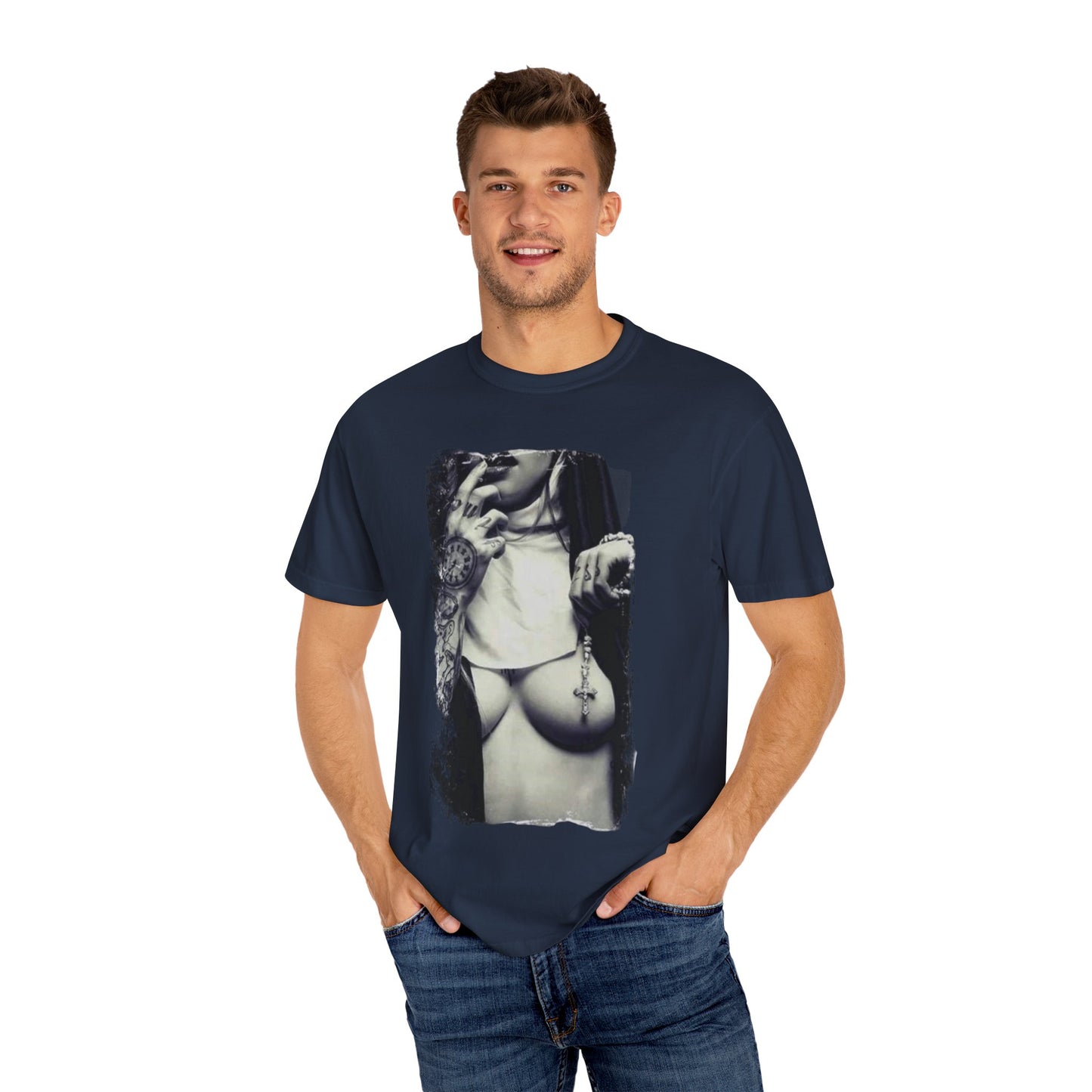 “Naughty Nun” Funny Tee