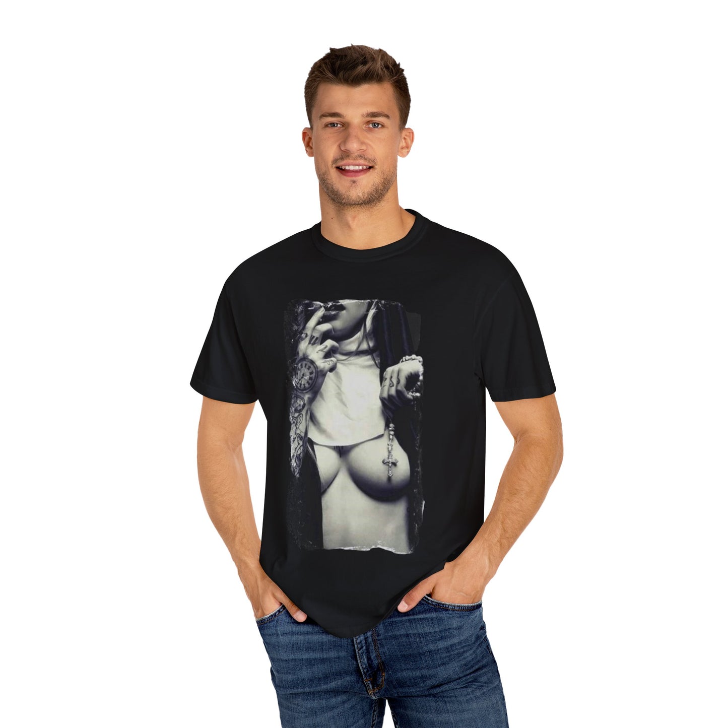 “Naughty Nun” Funny Tee